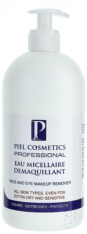 Makeup Removal Micellar Water - Piel Cosmetics Eau Micellaire Demaquillant Face And Eye Makeup Remover — photo N1