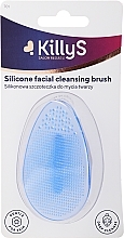 Fragrances, Perfumes, Cosmetics Face Cleansing Massage Brush, light blue - Killys