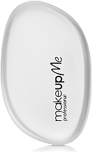 Fragrances, Perfumes, Cosmetics Silicone Makeup Sponge, oval, white - Make Up Me Siliconepro