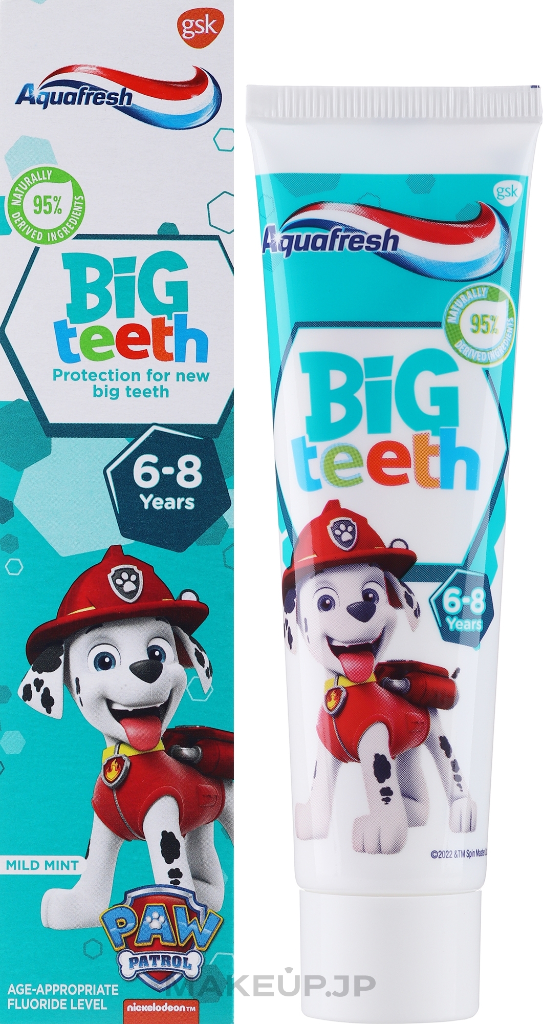 Toothpaste 'My Big Teeth' - Aquafresh PAW Patrol — photo 50 ml