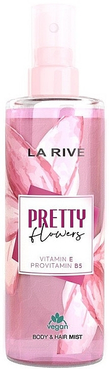 Perfumed Hair & Body Spray 'Pretty Flowers' - La Rive Body & Hair Mist — photo N1