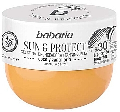 Fragrances, Perfumes, Cosmetics Tanning Jelly - Babaria Sun & Protect Tanning Jelly SPF30