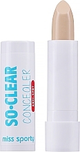 Fragrances, Perfumes, Cosmetics Face Concealer - Miss Sporty So Clear Coverstick