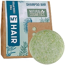 Fragrances, Perfumes, Cosmetics Shampoo Bar - Accentra My Hair Pine & Eukalyptus Shampoo Bar