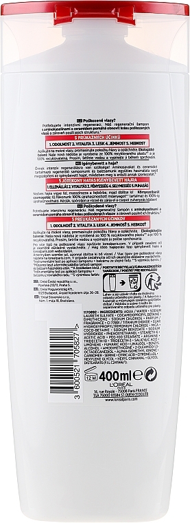 Damaged Hair Shampoo - L'Oreal Paris Elseve Full Repair 5 Shampoo — photo N5