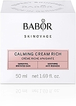 Rich Cream for Sensitive Skin - Babor Skinovage Calming Cream Rich — photo N3