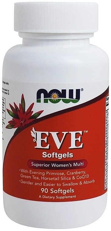 Women's Multivitamin Softgel Capsules - Now Foods Eve Womans Multi Softgels — photo N1