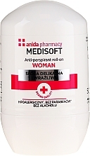 Fragrances, Perfumes, Cosmetics Antiperspirant - Anida Pharmacy Medisoft Woman Deo Roll-On