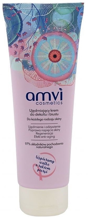 Firming Decollete & Bust Cream - Amvi Cosmetics — photo N3