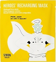 Fragrances, Perfumes, Cosmetics Hydrogel Face Mask - Siwon Heroes' Recharging Mask