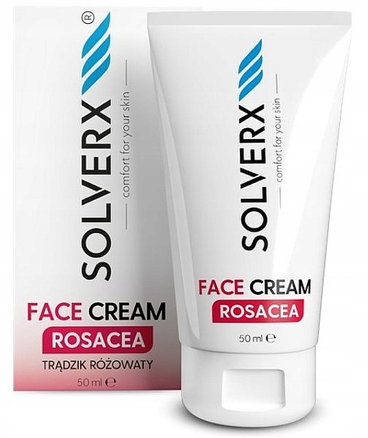 Face Cream - Solverx Rosacea Face Cream — photo N2