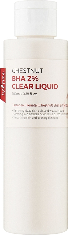 Chestnut BHA 2% Clear Liquid - Isntree Chestnut BHA 2% Clear Liquid — photo N1