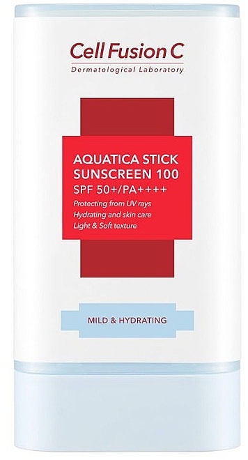 Face Sunscreen Stick - Cell Fusion C Aquatica Stick Sunscreen 100 SPF50+/PA++++ — photo N1