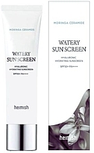 Waterproof Face Sunscreen - Heimish Moringa Ceramide Watery Sunscreen SPF50+ PA++++ — photo N1