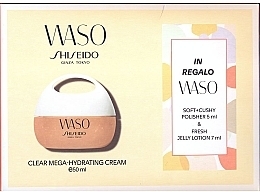 Fragrances, Perfumes, Cosmetics Set - Shiseido Waso Set(cr/50ml + polisher/5ml + lot/7ml) 