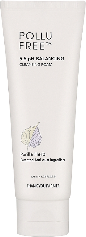 Face Cleansing Foam - Thank You Farmer Pollufree 5.5 PH-Balancing Cleansing Foam — photo N1