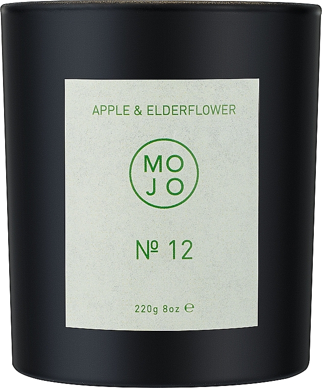 Mojo Elderflower & Apple Blossom №12 - Scented Candle — photo N2