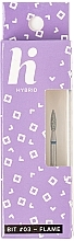 Flame Diamond Nail Drill Bit - Hi Hybrid Cutter — photo N3