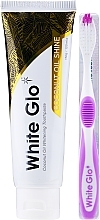 Fragrances, Perfumes, Cosmetics Set - White Glo Coconut Oil Shine (toothpaste/120ml + toothbrush/1pc)