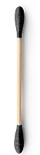 Bamboo Cotton Swabs - The Humble Co. Cotton Swabs Black — photo N2