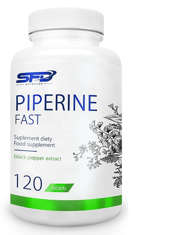 Dietary Supplement 'For Weight Loss' - SFD Nutrition Piperine Fast — photo N1