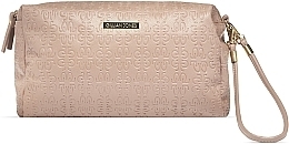 Fragrances, Perfumes, Cosmetics Makeup Bag - Gillian Jones Natascha Toilettry Bag in Beige w. Logo