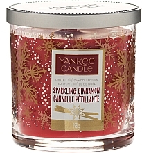 Fragrances, Perfumes, Cosmetics Scented Candle - Yankee Candle Sparkling Cinnamon Limited Holiday Edition