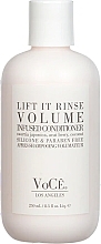 Fragrances, Perfumes, Cosmetics Nourishing Conditioner - VoCe Haircare Lift It Rinse Volume Infused Conditioner