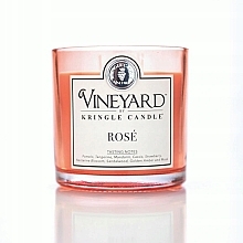 Fragrances, Perfumes, Cosmetics Scented Candle in Glass - Kringle Candle Rose