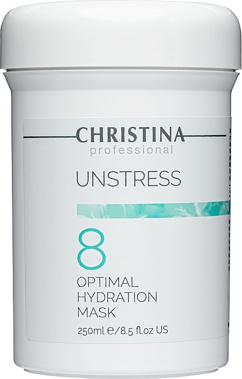 Moisturizing Face Mask Step 8 - Christina Unstress Step 8 Optimal Hydration Mask — photo N1