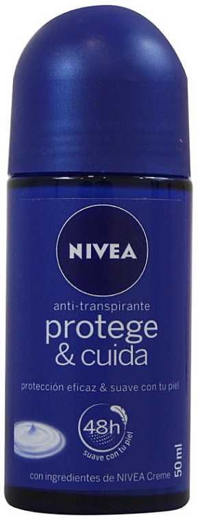 Roll-On Deodorant - Nivea Protege & Cuida Anti-transpirante — photo N1