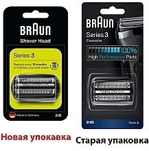 Foil & Cutter - Braun Series 3 21B — photo N2