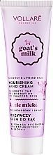 Nourishing & Smoothing Hand Cream - Vollare Goat's Milk Nourishing & Smoothing Hand Cream — photo N1