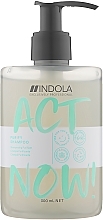 Fragrances, Perfumes, Cosmetics Cleansing Shampoo - Indola Act Now! Purify Shampoo