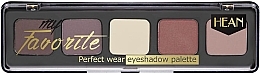 Fragrances, Perfumes, Cosmetics Eyeshadow Palette, 5 g - Hean My favorite Eye Shadow Palette