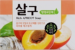 Fragrances, Perfumes, Cosmetics Face & Body Soap with Apricot Extract - Mukunghwa Rich Apricot Soap