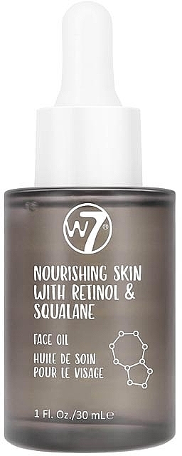 Nourishing Face Oil with Retinol & Squalane - W7 Nourishing Facial Oil — photo N7