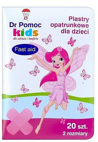 Kids Patch - Dr Pomoc Kids Girls Fast Aid Patch — photo N2