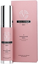 Fragrances, Perfumes, Cosmetics Massage Gel with Diamond Powder - Miss VivienMassage Gel With Diamond Powder