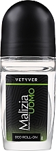 Fragrances, Perfumes, Cosmetics Roll-on Deodorant - Malizia Vetiver Uomo 