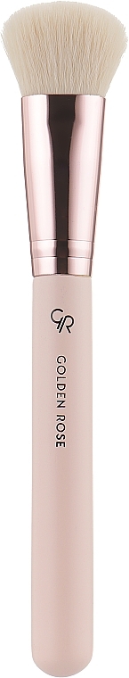 Makeup Brush Flat - Golden Rose Nude Makeup Brush — photo N1