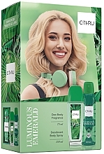 Fragrances, Perfumes, Cosmetics C-Thru Luminous Emerald - Set (b/spray/75 ml + deo/150 ml)