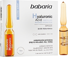Fragrances, Perfumes, Cosmetics Hyaluronic Acid Ampoule - Babaria Hyaluronic Acid Ampoule