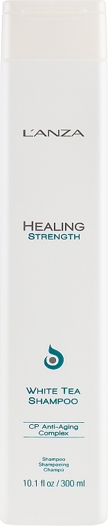 Nourishing Shampoo for Long & Weak Hair - L'ANZA Healing Strength White Tea Shampoo — photo N1