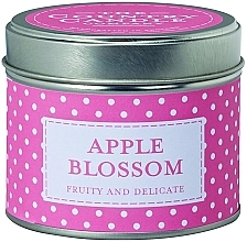 Fragrances, Perfumes, Cosmetics Scented Candle - The Country Candle Company Polkadot Apple Blossom Tin Candle