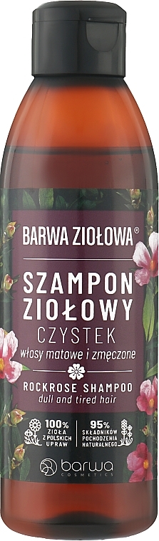 Herbal Shampoo with Natural Rosehip Extract - Barwa Herbal Herbal Shampoo — photo N1