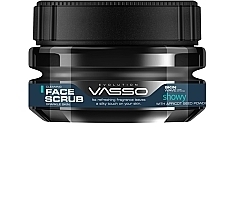 Fragrances, Perfumes, Cosmetics Face Scrub - Vasso Professional Men Creative Showy Cleansing Face Scrub