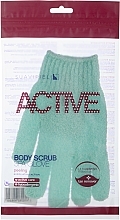 Fragrances, Perfumes, Cosmetics Exfoliating Body Glove, green - Suavipiel Active Body Scrub Spa Glove