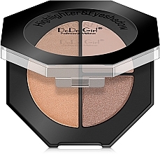 Fragrances, Perfumes, Cosmetics Eyelid Highlighter and Shadows - DoDo Girl Highlighter & Eyeshadow