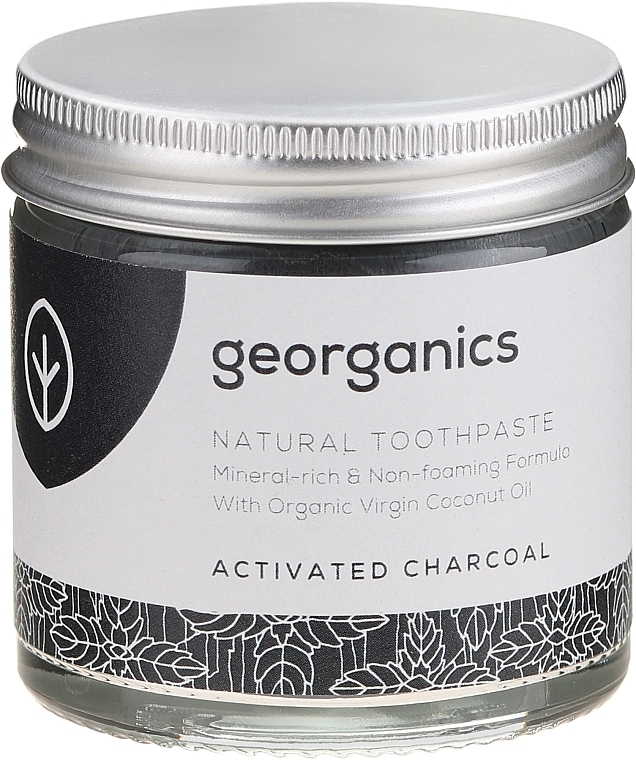 Natural Toothpaste - Georganics Activated Charcoal Natural Toothpaste — photo N2